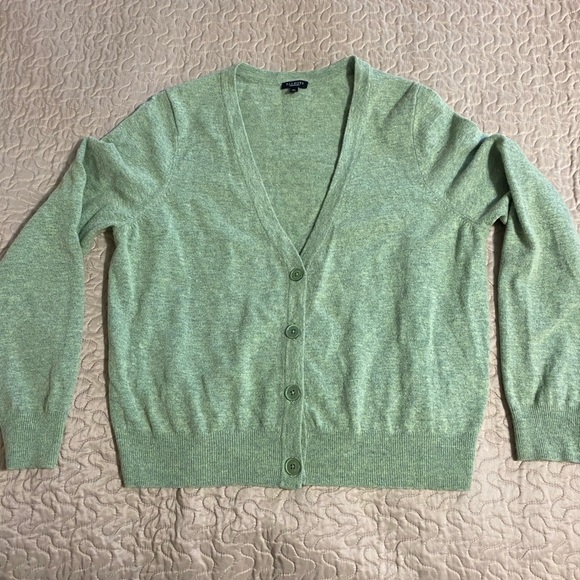 “TALBOTS” Lambswool & Angora Blend Cardigan - Picture 5 of 14